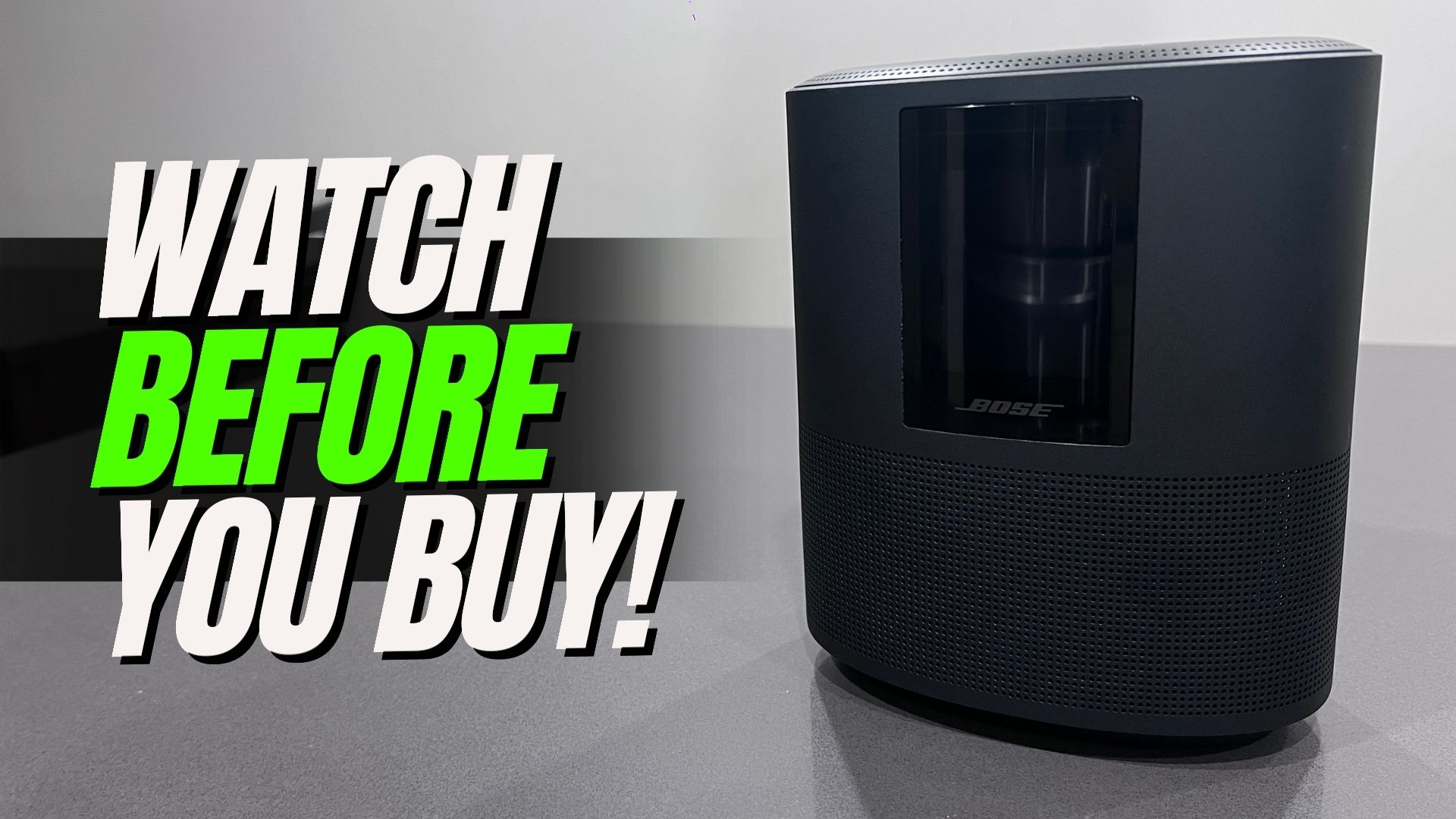 Watch The BEST Home Speaker?! - Bose Smart Speaker 500 on Amazon Live